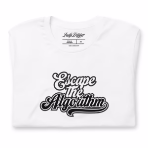 Escape the Algorithm Tee
